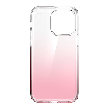 Speck Presidio Perfect-Clear + Ombre - Etui iPhone 14 Pro Max z powłoką MICROBAN (Clear / Vintage Rose Fade)