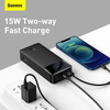 Powerbank Baseus Bipow 30000mAh,15W (black)