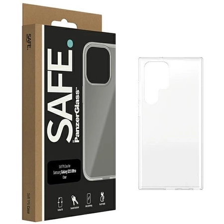 Etui SAFE by PanzerGlass na Samsung Galaxy S23 Ultra - przezroczyste