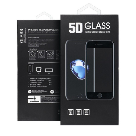 5D Full Glue Tempered Glass - do Samsung Galaxy A51 czarny