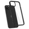 Spigen Crystal Hybrid, mattschwarz – iPhone 15 Plus