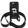 Karl Lagerfeld NFT Monogram Ikonik Patch - Etui iPhone 14 Pro (czarny)