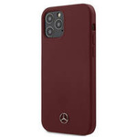 Mercedes MEHCP12MSILRE iPhone 12/12 Pro 6,1" czerwony/red hardcase Silicone Line