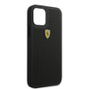 Ferrari FESPEHCP12LBK iPhone 12 6,7" Pro Max czarny/black hardcase On Track Perforated