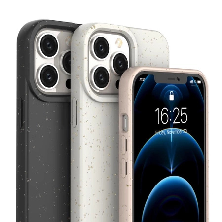 Eco Case Hülle für iPhone 14 Pro Silikonhülle abbaubar marineblau