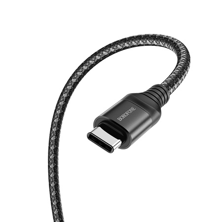 Borofone Kabel BX56 Delightful - USB na Typ C - 3A 1 metr czarny