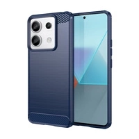 Carbon Case für Xiaomi Redmi Note 13 5G - blau