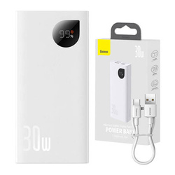 Powerbank Baseus Adaman2 10000mAh 30W (biały)