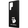 Karl Lagerfeld nakładka do Samsung Galaxy S24 Ultra KLHCS24LSNCHBCK czarna HC SILICONE NFT CHOUPETTE