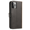 Magnet Case elegant bookcase type case with kickstand for iPhone 13 Pro Max black