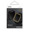 UNIQ etui Moduo Apple Watch Series  4/5/6/7/8/SE 40/41mm czarny-musztardowy/midnight-mustard