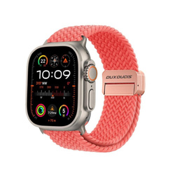 DUX DUCIS Mixture Pro - pleciona opaska do Apple Watch 38/40/41mm guava