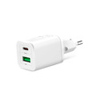 XO Ładowarka sieciowa HN238A QC3.0 PD 30W 1x USB 1x USB-C biała