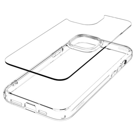 Spigen Crystal Hybrid, crystal clear - iPhone 15