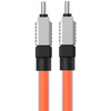 Baseus kabel CoolPlay USB-C - USB-C 2m 100W pomarańczowy