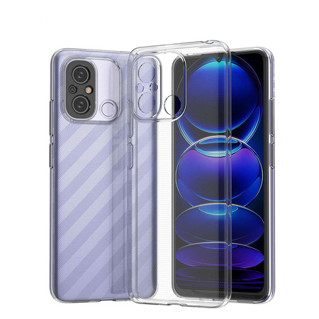 Ultra Clear 0.5mm Case for Xiaomi Redmi 11A / Poco C55 / Redmi 12C Thin Cover Transparent