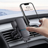 Baseus Wisdom induction charger car phone holder for sticky note black (CGZX000001)