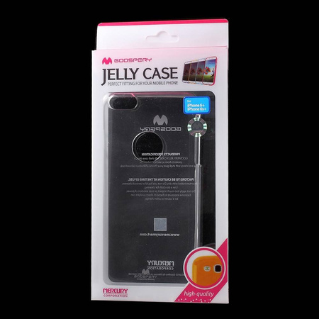 ETUI JELLY MERCURY IPHONE 6+/6S+ TRANSPARENTNE