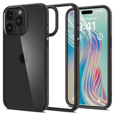 Spigen ULTRA HYBRID IPHONE 15 PRO MATTSCHWARZ