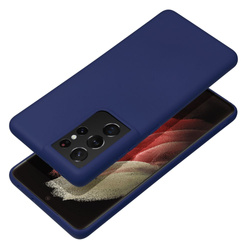 Futerał SOFT do SAMSUNG A16 5G / A16 4G ciemny niebieski