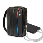 Bag BMW Carbon Tricolor (BMHBPUCARTCBK) black