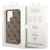 Guess 4G Charms Collection case for Samsung Galaxy S24 Ultra - brown