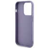 Guess Sequin Script Metal case for iPhone 15 Pro Max - purple