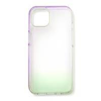 Aurora Case Hülle für Samsung Galaxy A12 5G Neon Gel Cover Lila