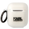 Original Case APPLE AIRPODS Karl Lagerfeld Ikonik Choupette (KLA2HNCHTCT) transparent