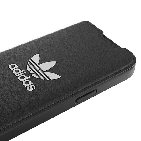 Adidas OR Booklet Case BASIC iPhone 14 Pro 6.1" black/black white 50182