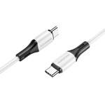 Borofone Kabel BX79 - Typ C na Typ C - 60W 3A 1 metr biały