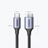 Kabel USB C / micro USB-B 3.0 Ugreen US565 5Gb/s 3A 0.5m - szary