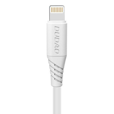 Dudao przewód kabel USB / Lightning 5A 2m biały (L2L 2m white)