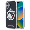 Original Handyhülle IPHONE 16 Hello Kitty Hardcase IML Fun Bow MagSafe (HKHMP16SHFLBK) schwarz