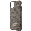 Guess GUHCN61P4SNW iPhone 11 / Xr brown/brown hardcase 4G Stripe