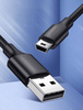 Ugreen kabel przewód USB - mini USB 480 Mbps 2 m czarny (US132 30472)