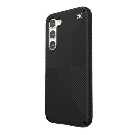 Speck Presidio2 Grip - Antypoślizgowe etui Samsung Galaxy S23+ (Black/Black/White)