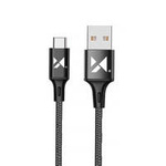 Wozinsky cable USB - USB Type C 2,4A 1m black (WUC-C1B)