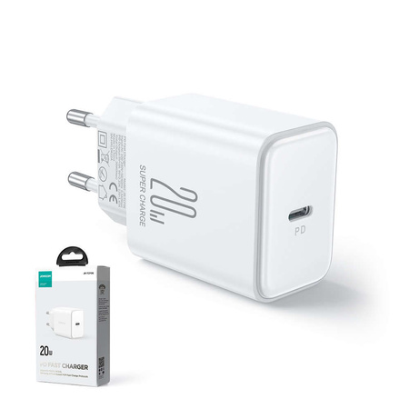 Joyroom JR-TCF06 USB C 20W PD-Ladegerät | Weiss