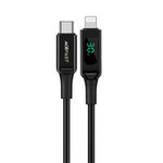 Acefast Kabel MFI USB Typ C - Lightning 1,2m, 30W, 3A schwarz (C6-01 Black)