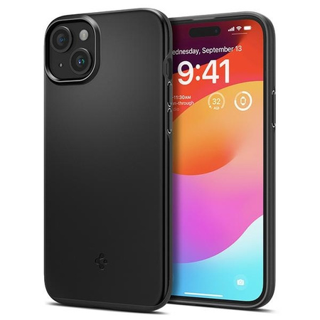 Spigen THIN FIT IPHONE 15 PLUS SCHWARZ