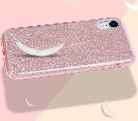 Case IPHONE 14 Glitter pink