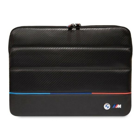 Oryginalne Etui LAPTOP 14" BMW Sleeve Carbon Tricolor (BMCS14PUCARTCBK) czarne