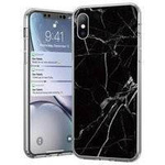 Wozinsky Marble żelowe etui pokrowiec marmur Xiaomi Mi 10 Lite czarny