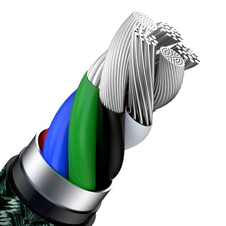 Baseus Cafule Series Metal Data Cable Type-C to iP PD 20W 1m Green