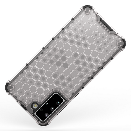 Honeycomb etui pancerny pokrowiec z żelową ramką Samsung Galaxy S22+ (S22 Plus) przezroczysty