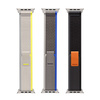 Velcro Sports Strap for Apple Watch Ultra/8/7/6/SE/5/4/3/2/1 (42, 44, 45, 49 mm) Dux Ducis Strap YJ Version - Yellow-Beige