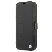 Etui BMW BMFLBKP13SSLLBK iPhone 13 mini 5,4" czarny/black book Signature