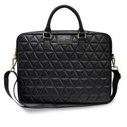 Guess Quilted Computer Bag - Torba na notebooka 15" (czarny)