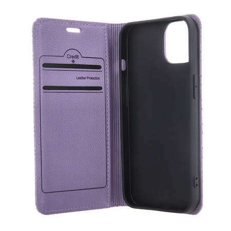 Etui Smart Caro do Xiaomi Redmi Note 13 5G (global) fioletowe